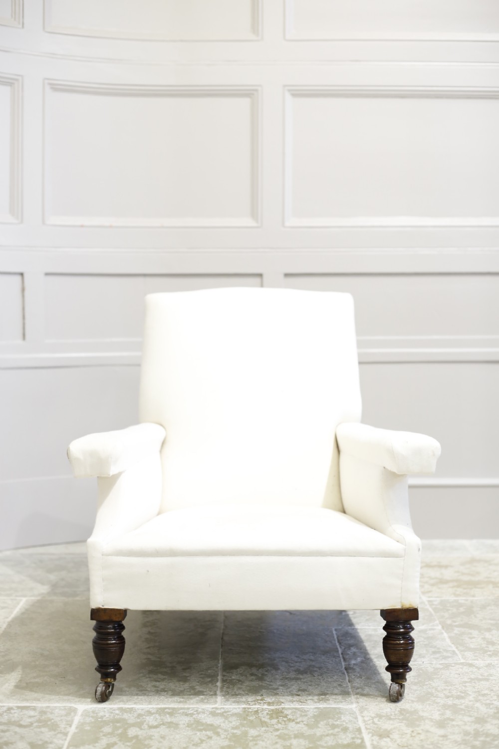 19th century Deep seated country house armchair View III