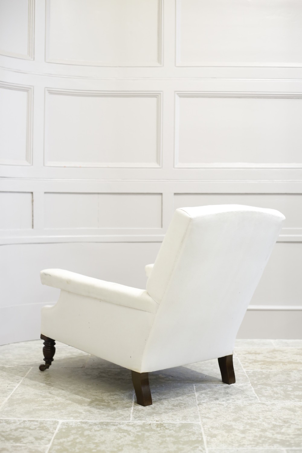 19th century Deep seated country house armchair View IV