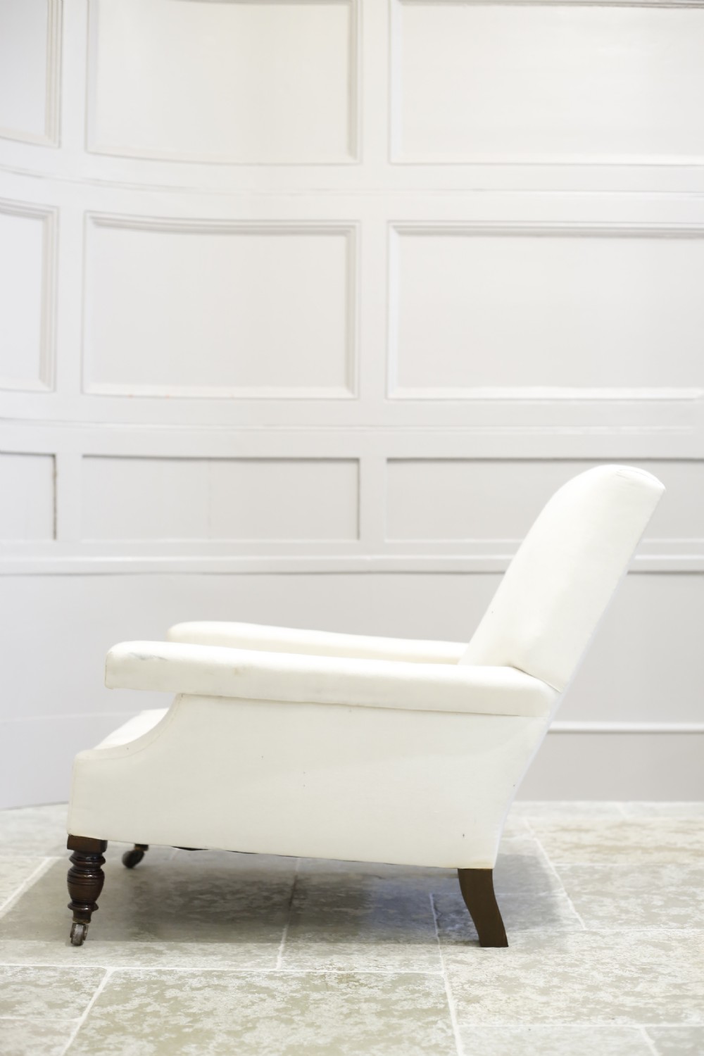 19th century Deep seated country house armchair View VI