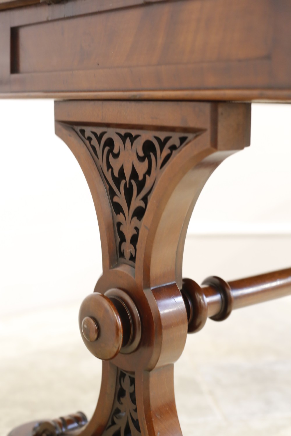 Victorian mahogany writing desk View III