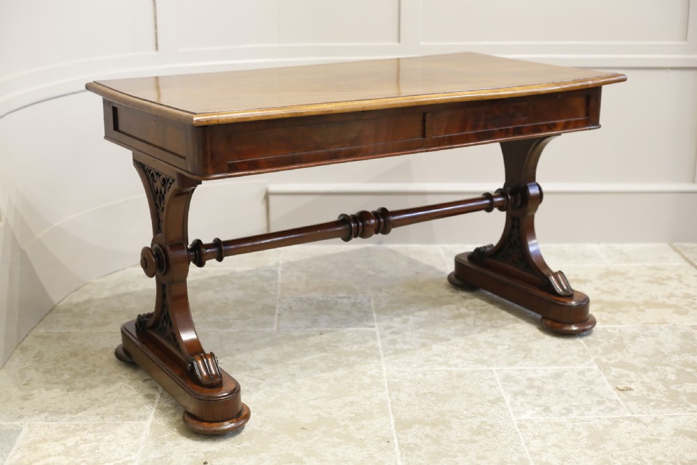 Victorian mahogany writing desk View IV