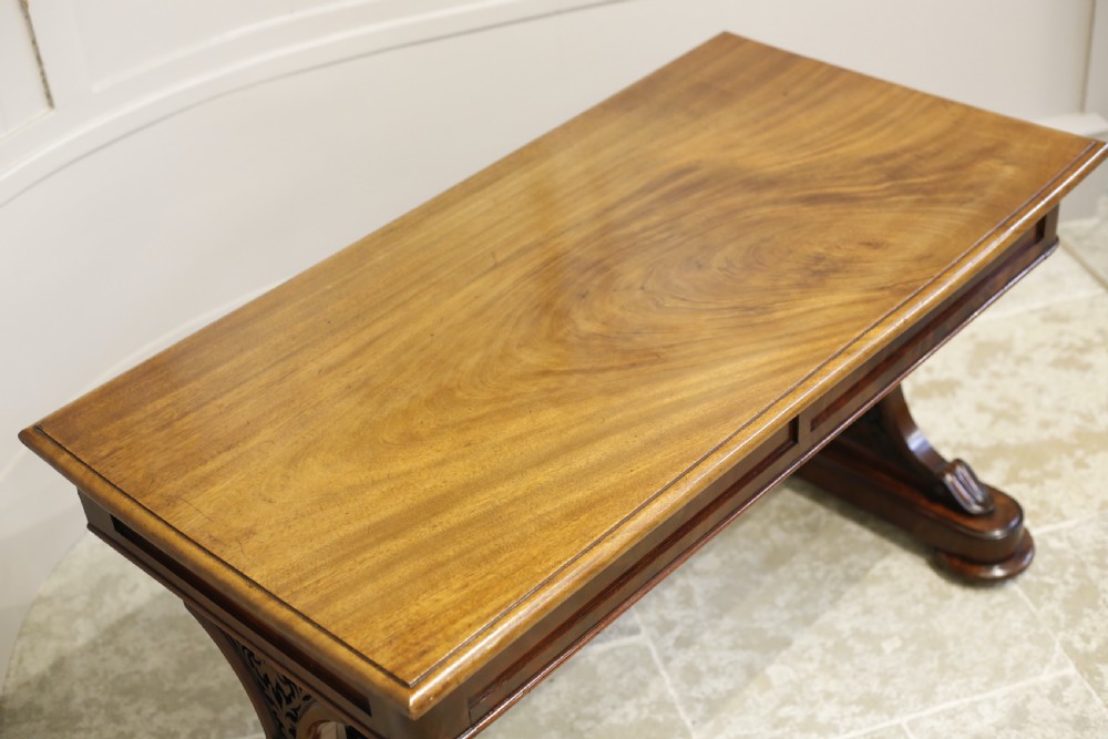 Victorian mahogany writing desk View V