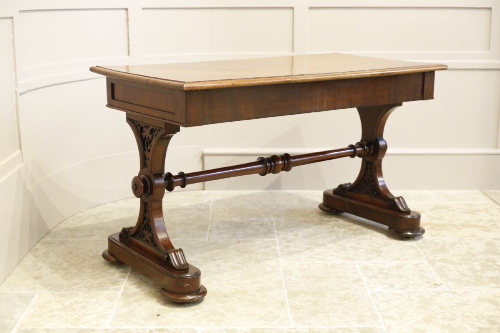 Victorian mahogany writing desk View IX