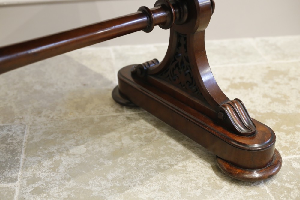 Victorian mahogany writing desk View XII
