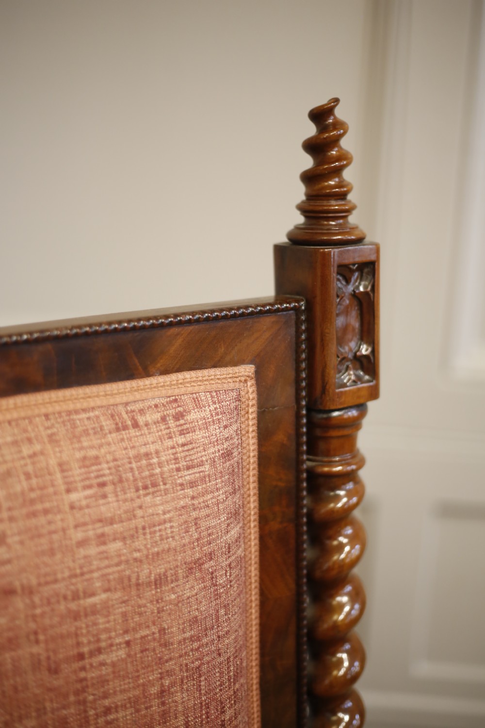 19th century Puginesque Gothic throne chair View VI