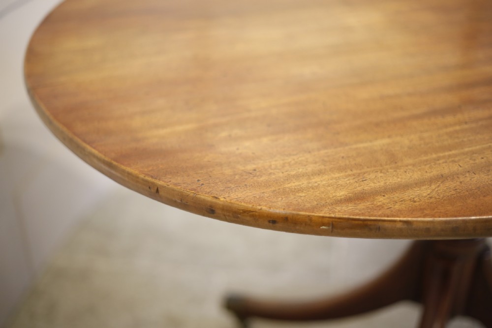 Regency mahogany oval flip top breakfast table View X
