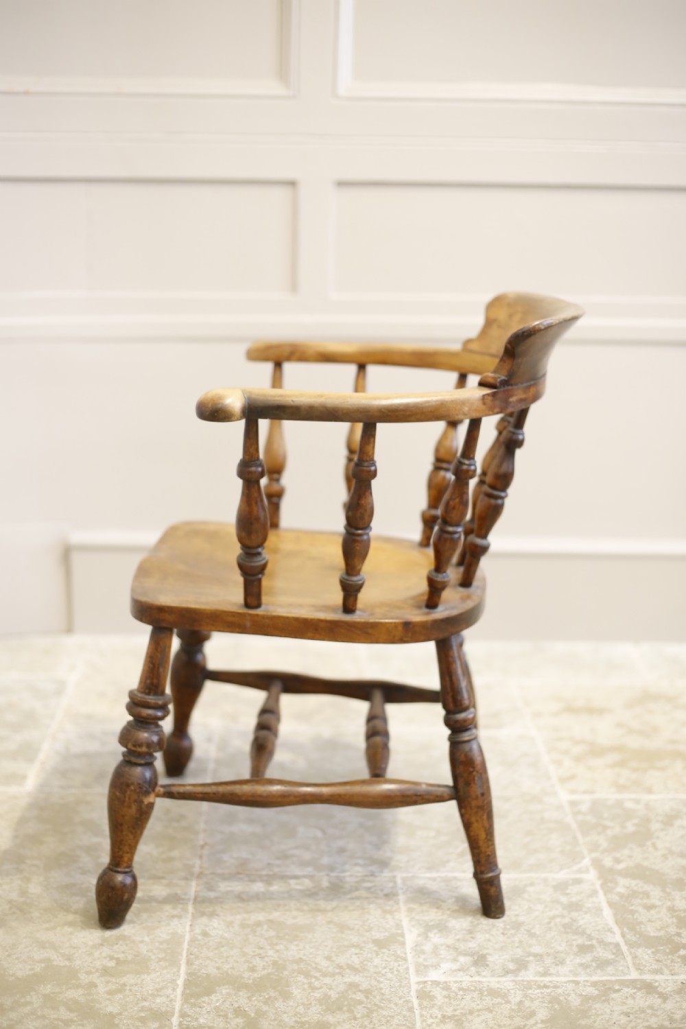 19th century smokers chair View VIII