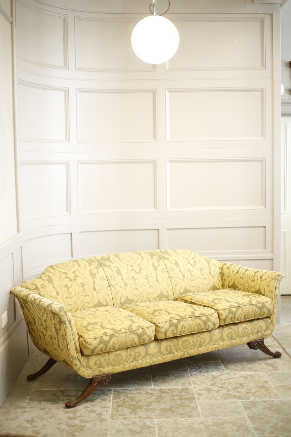 Early 20th century Regency style sofa