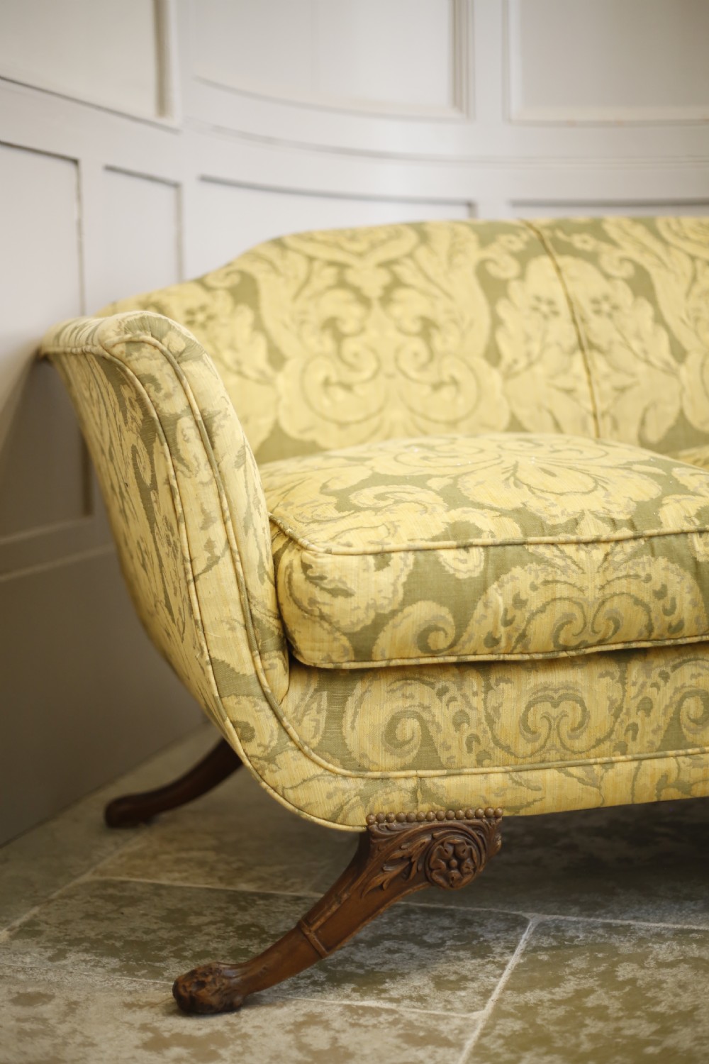Early 20th century Regency style sofa View IX