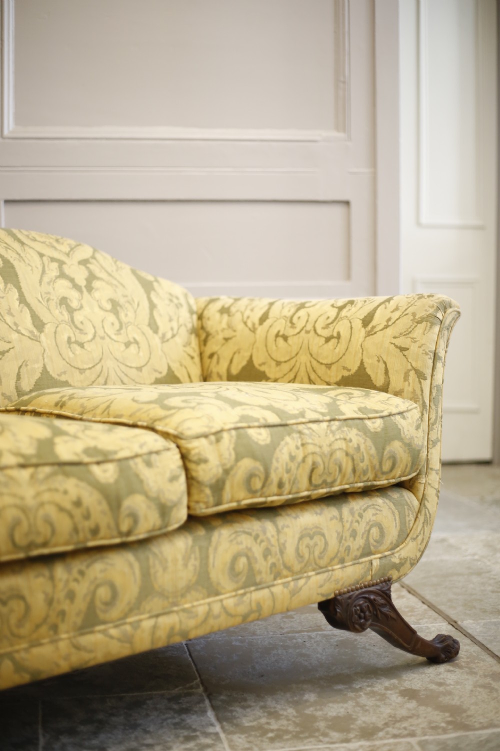 Early 20th century Regency style sofa View X