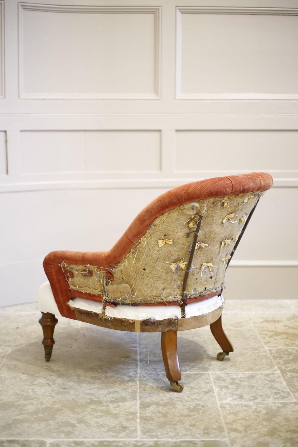 Victorian buttoned back tub chair View VI