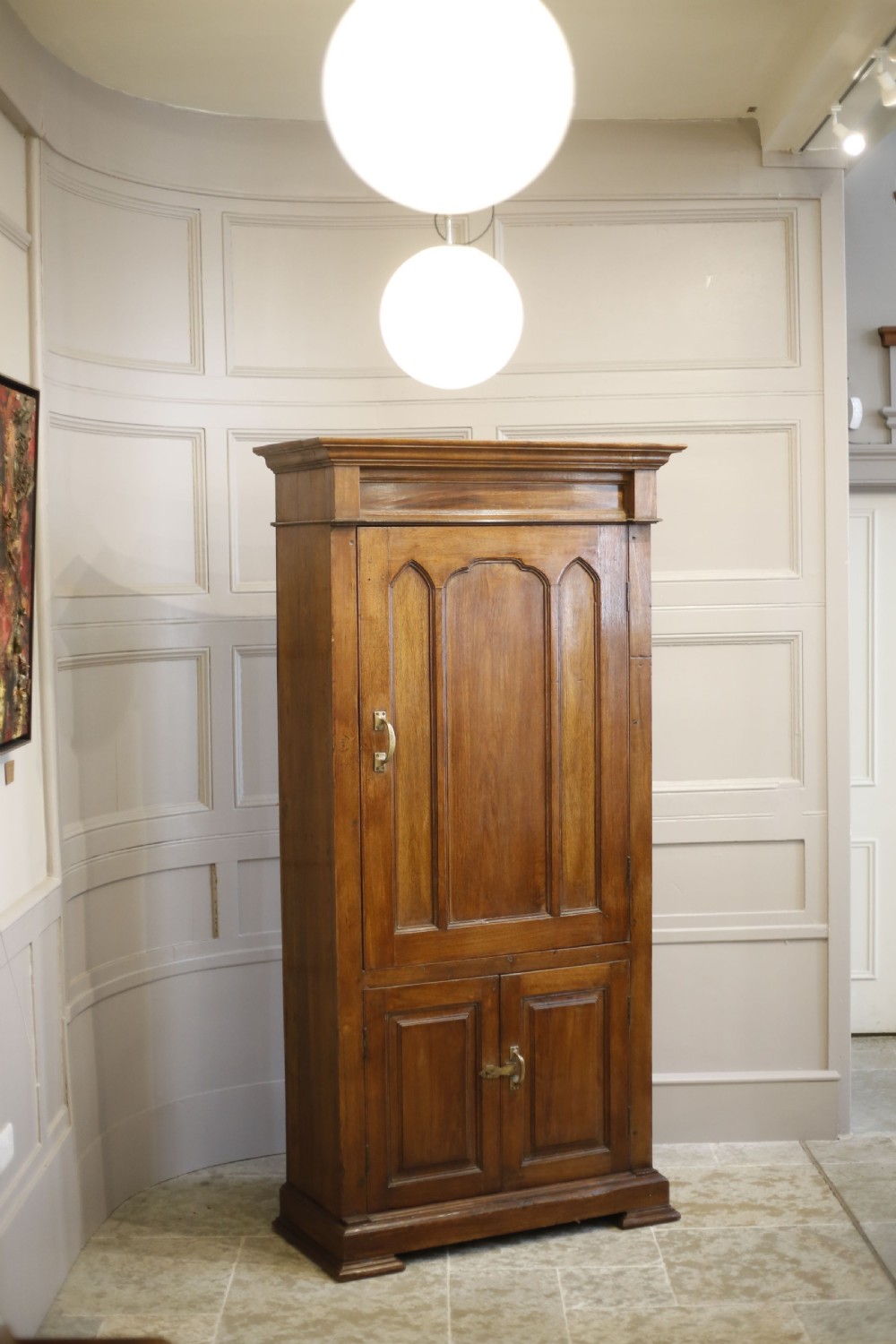 19th century Teak Gothic cupboard from Goa View II
