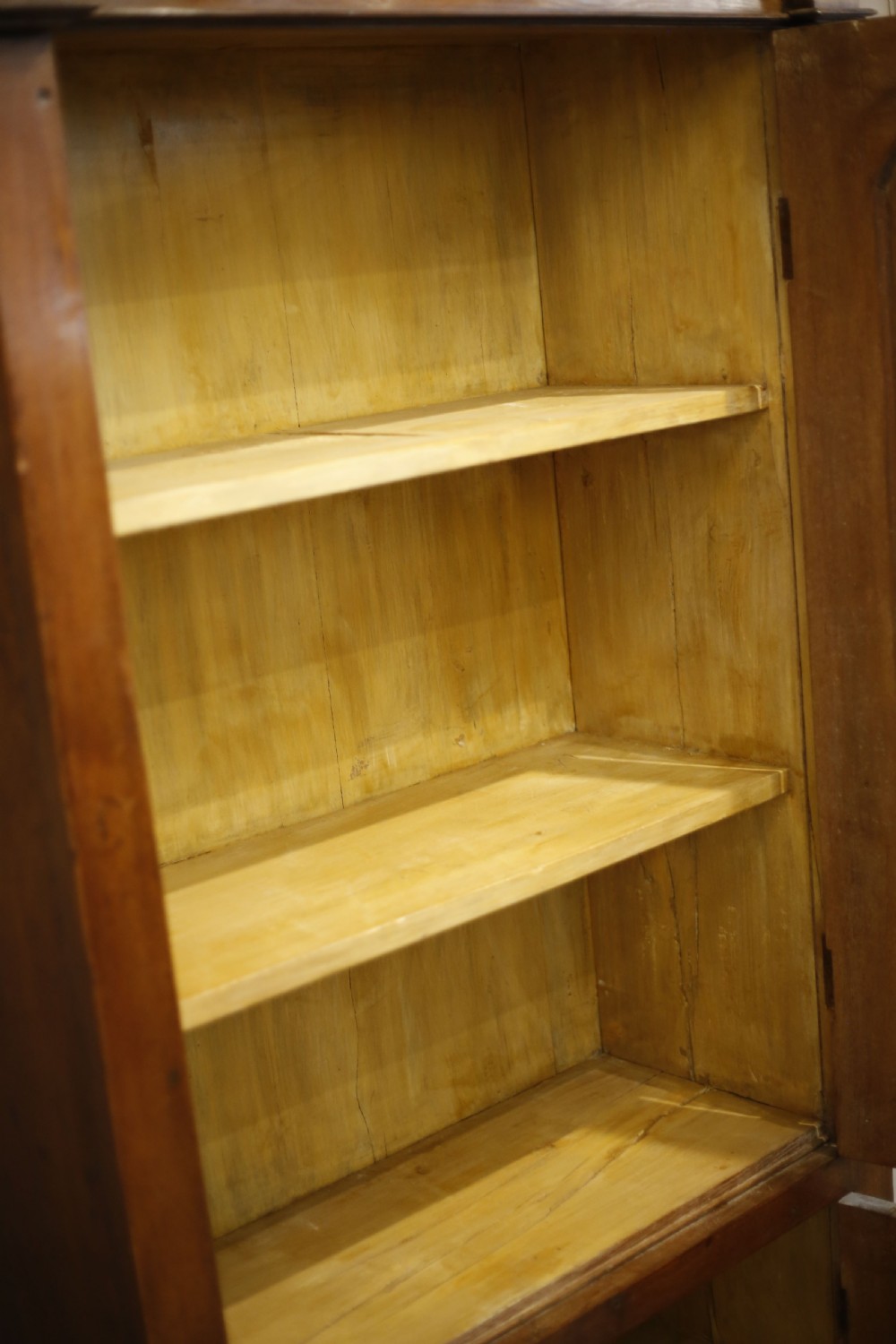 19th century Teak Gothic cupboard from Goa View X