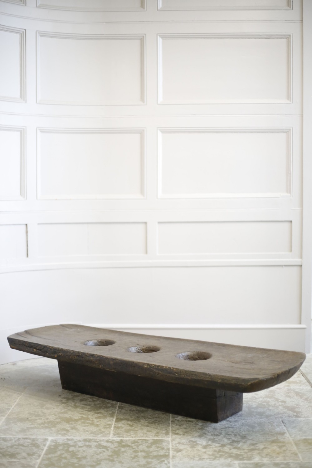 Long 19th century Nagaland cooking table- coffee table View II