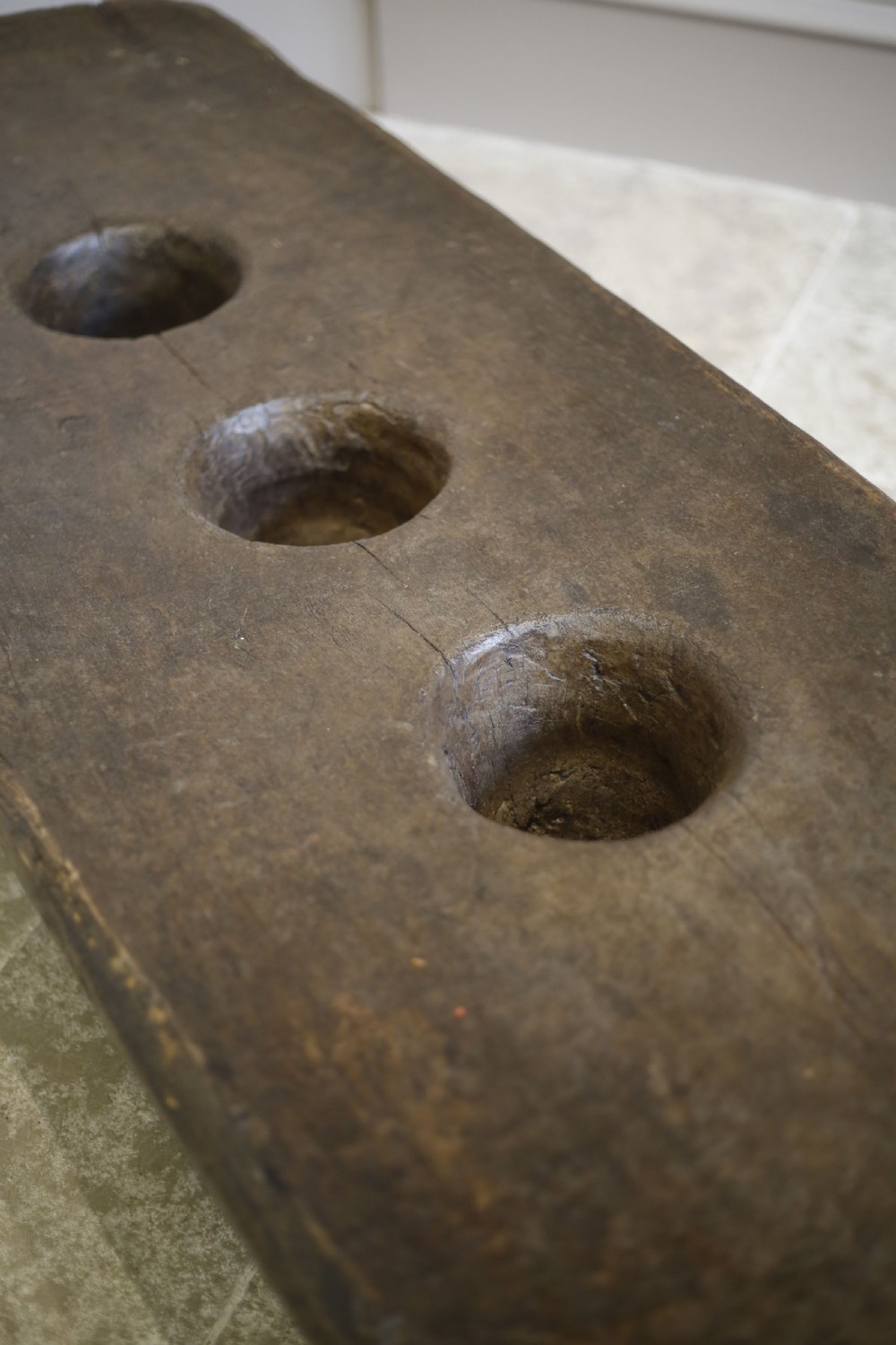 Long 19th century Nagaland cooking table- coffee table View VI