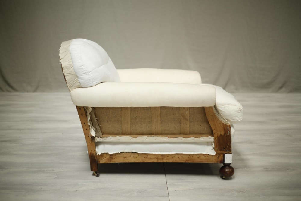 Large Deep seated Victorian armchair View VIII
