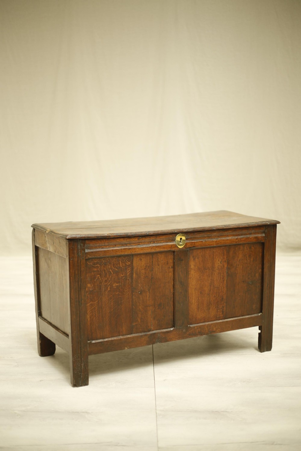 18th century English oak coffer