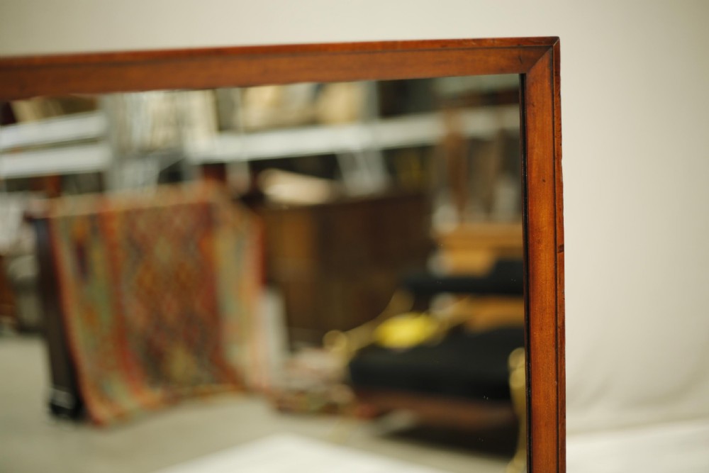 19th century Mahogany framed tailors mirror View III