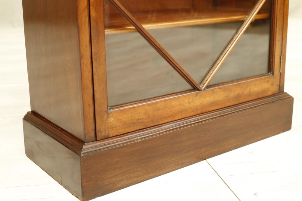 Tall Victorian Astral glazed display cabinet View IV