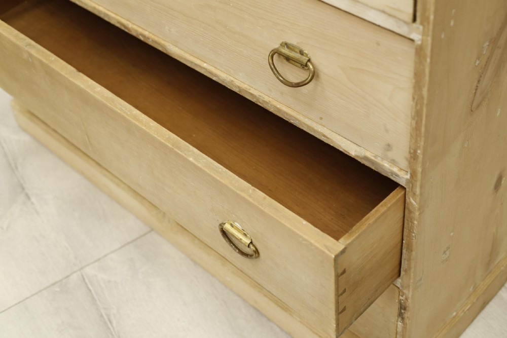 19th century pine cupboard from a Scottish chemist View VII