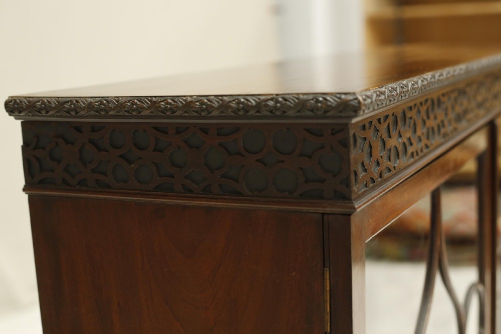 19th century Mahogany glazed display cabinet View IX