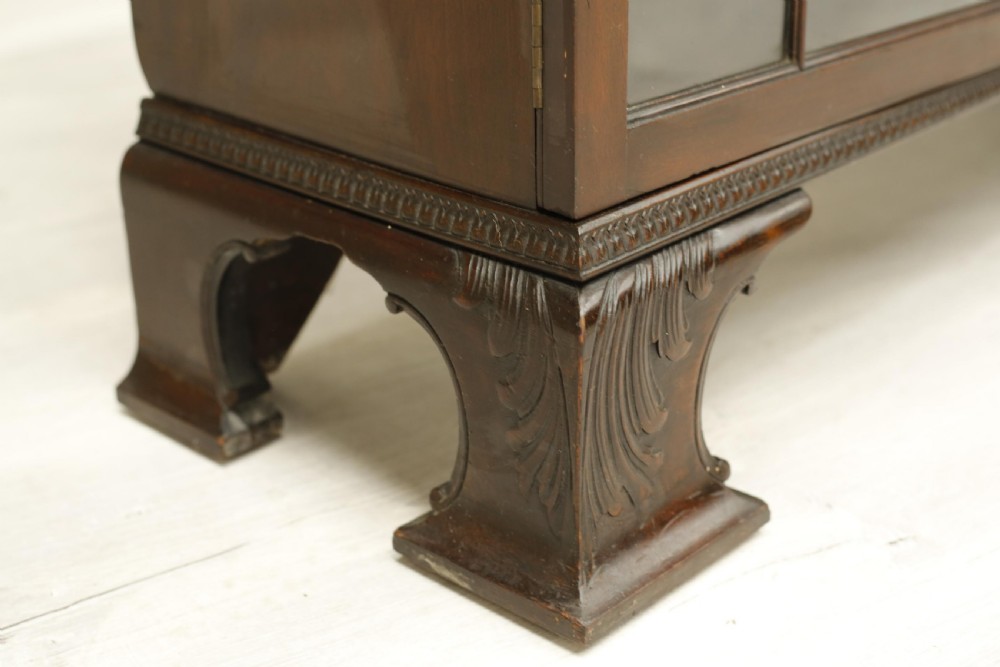 19th century Mahogany glazed display cabinet View X