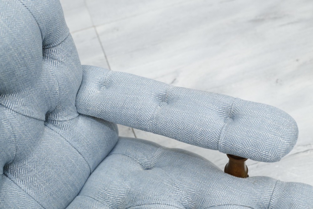 Victorian country house open arm chair View X