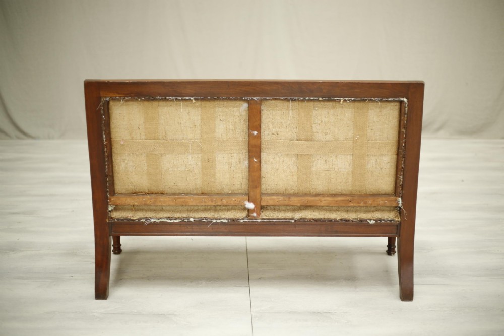 19th century Anglo-Indian mahogany hall bench View IX
