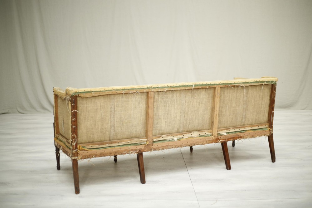 Regency period antique country house sofa View VII