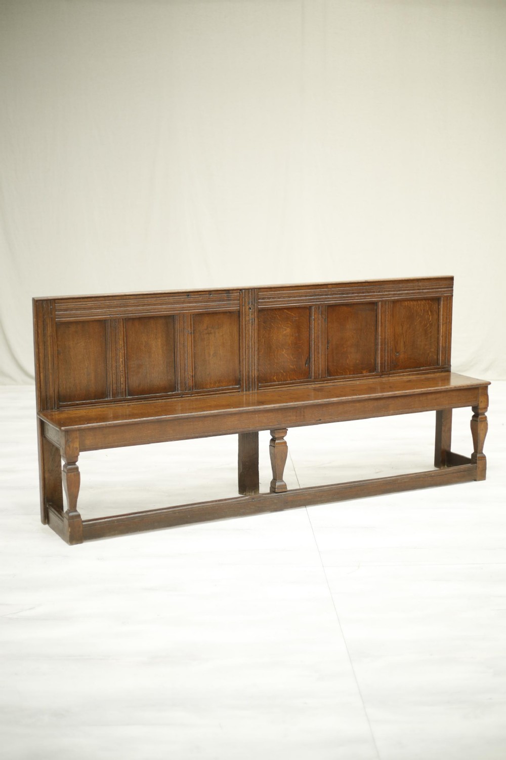 18th century Antique Oak hall bench