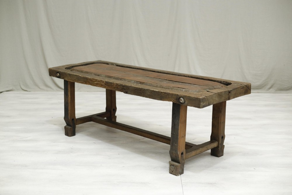 18th century antique French Mortuary table View III