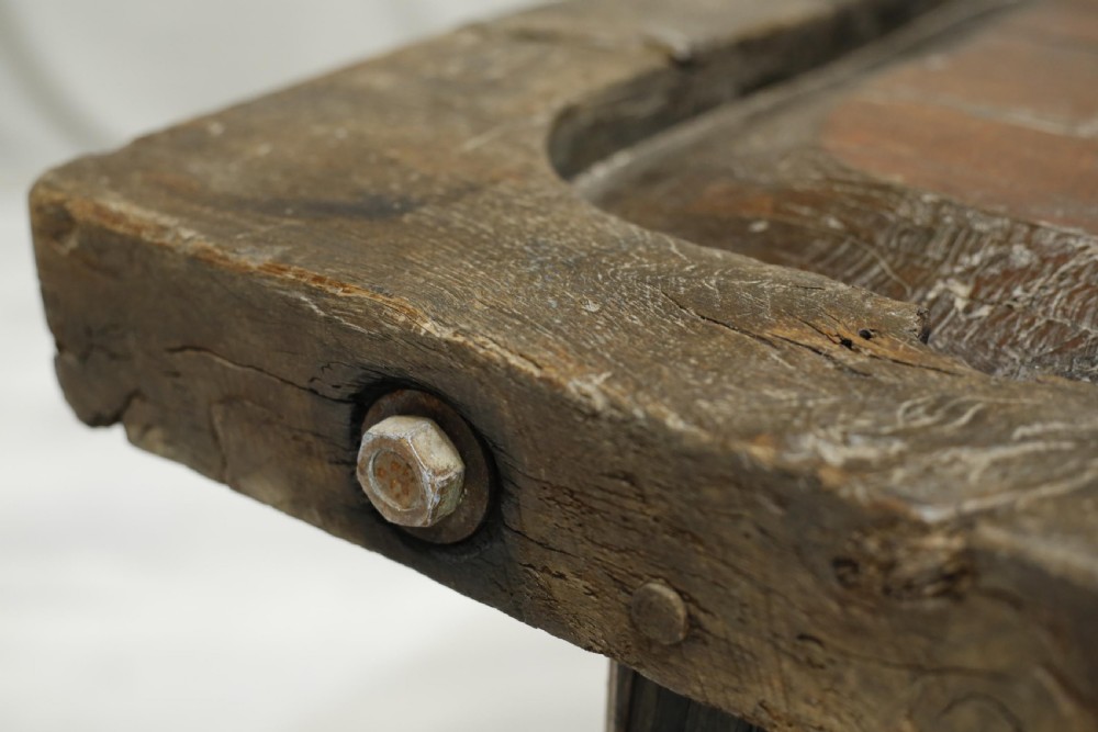 18th century antique French Mortuary table View XII