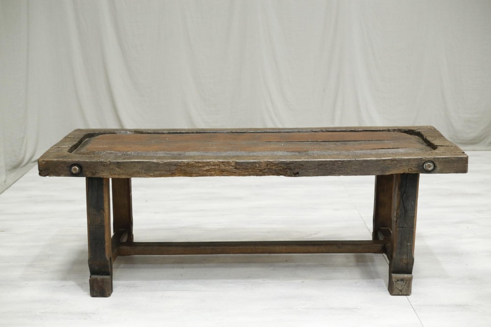 18th century antique French Mortuary table View XIV