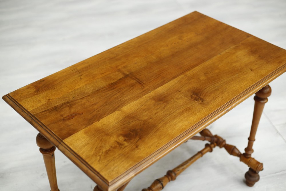 19th century French bobbin occasional table View III