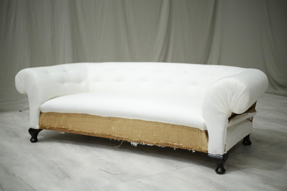 c.1900 Antique deep seated country house sofa View III