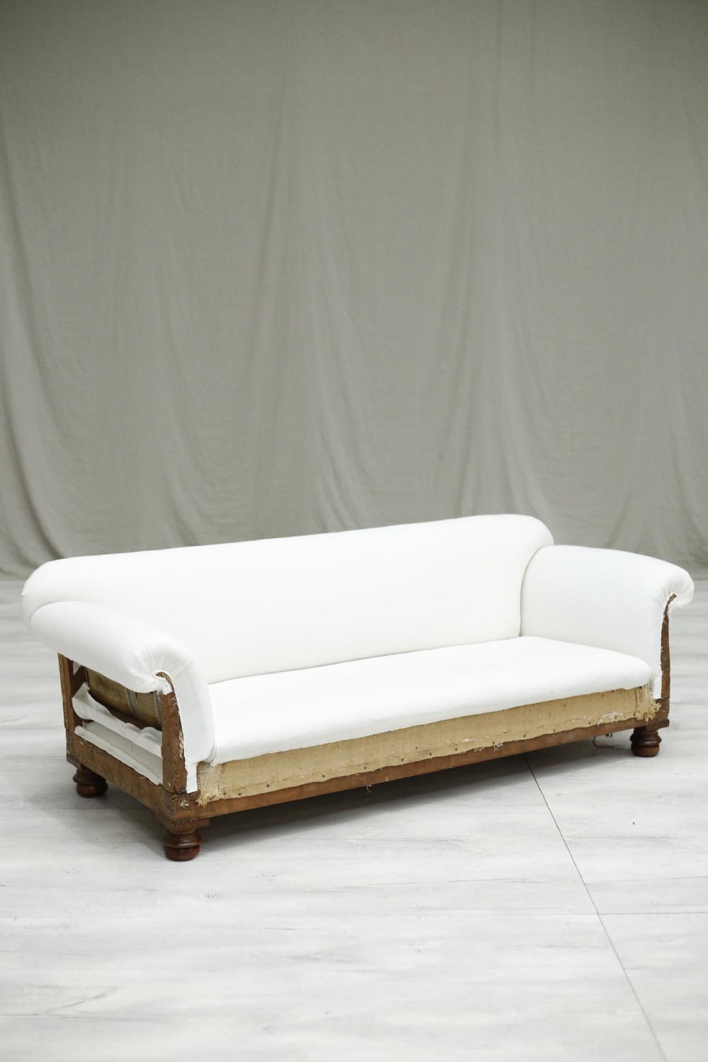 Antique Scottish country house sofa by Morison & Co