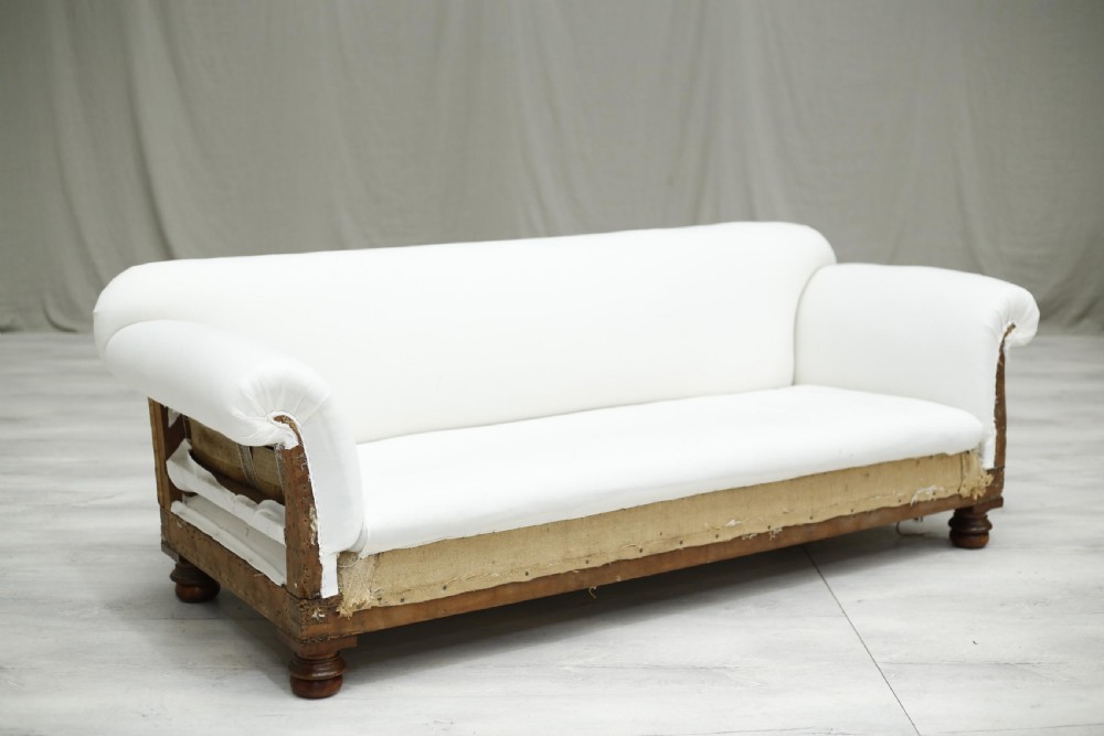 Antique Scottish country house sofa by Morison & Co View III
