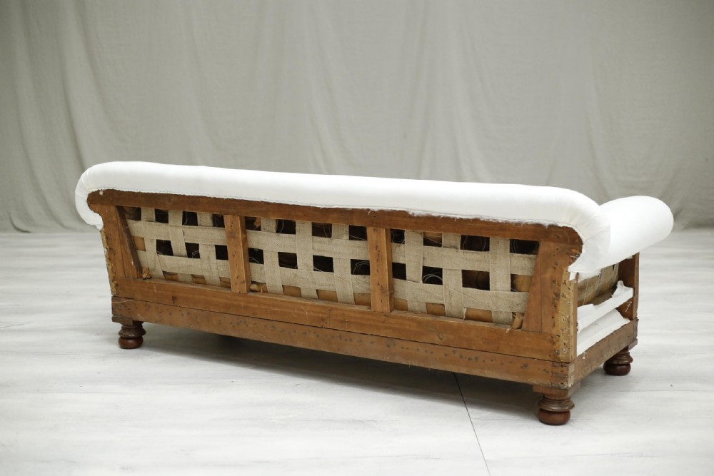 Antique Scottish country house sofa by Morison & Co View VII