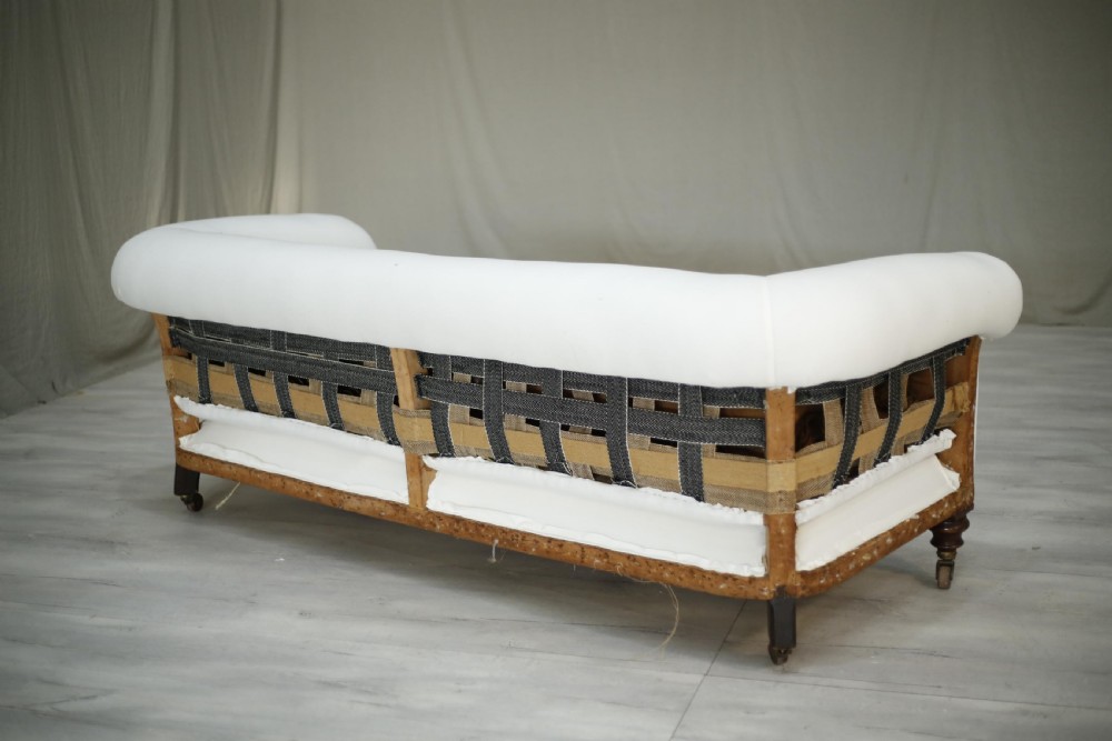 Victorian country house chesterfield sofa View XI