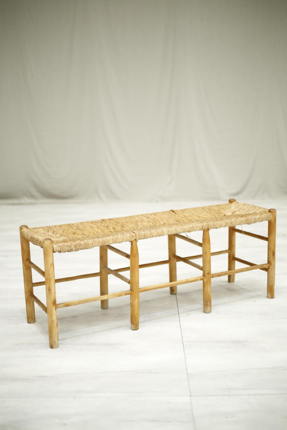 19th century Antique French seated bench