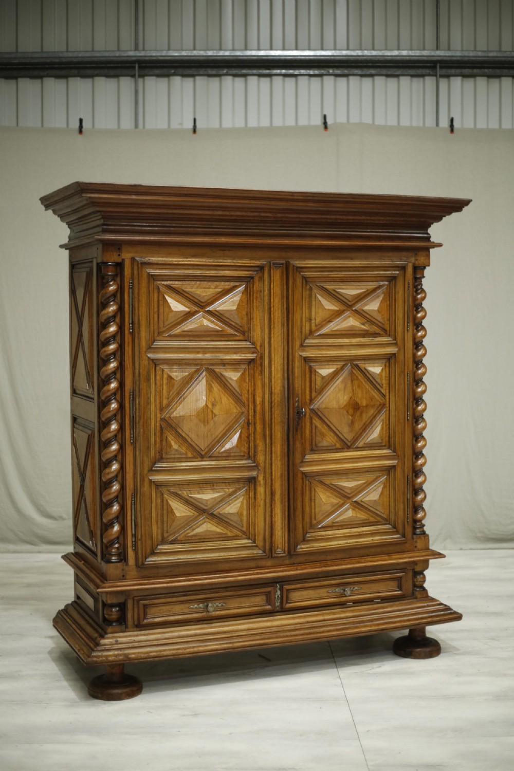 17th century French Walnut armoire