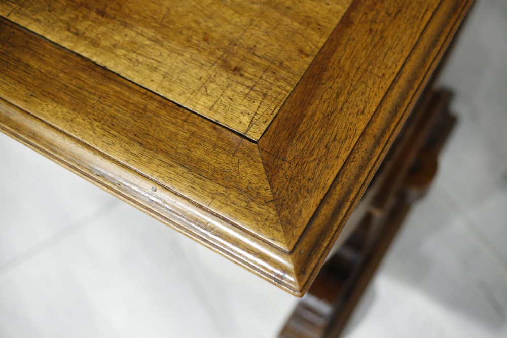 19th century French mahogany drapers table View VII