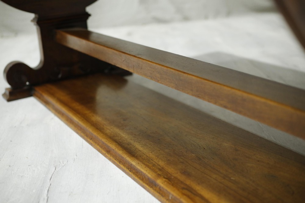 19th century French mahogany drapers table View IX