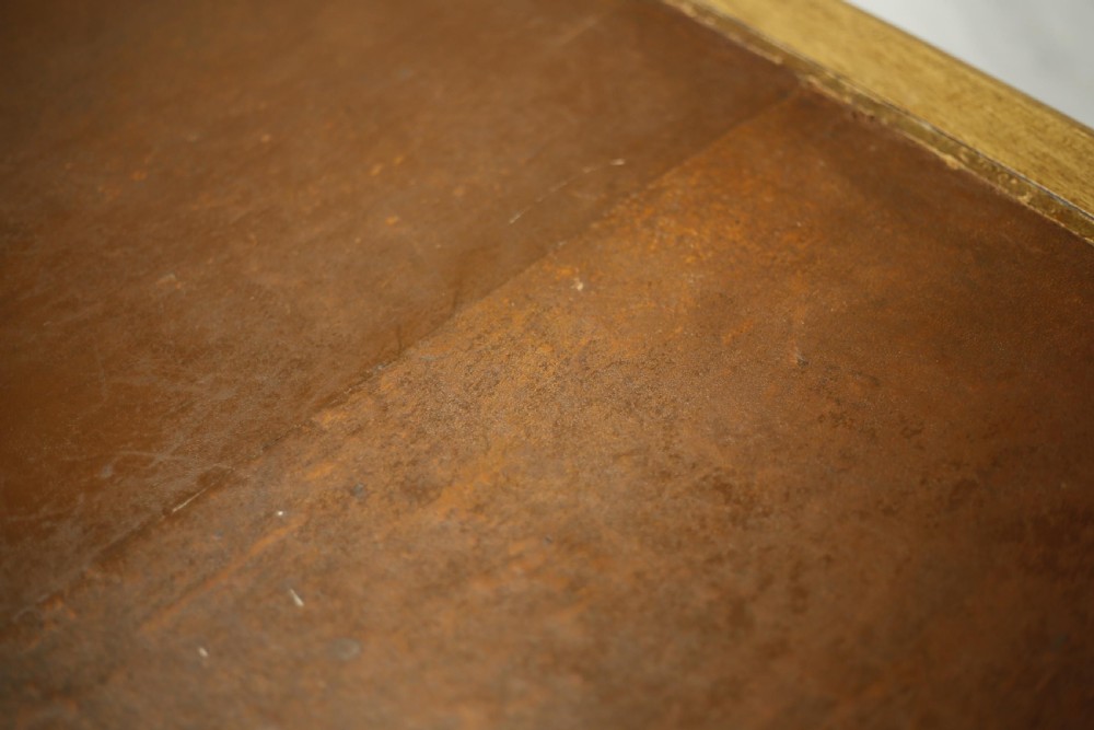 Monumental 19th century burr walnut desk View VII
