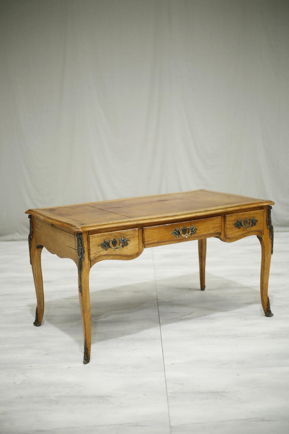 19th century French leather topped desk