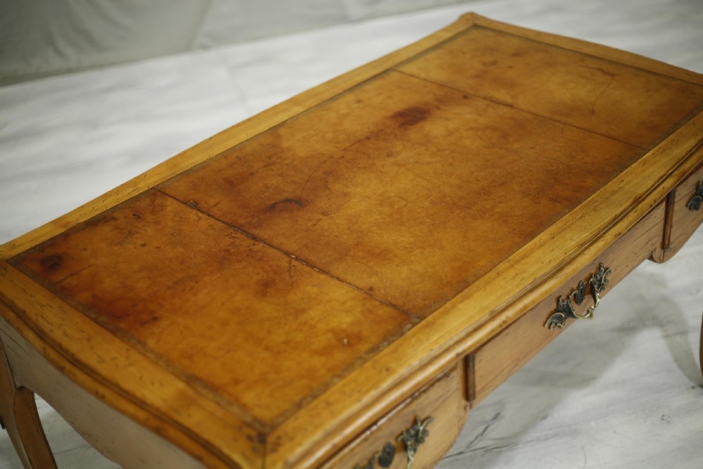 19th century French leather topped desk View III