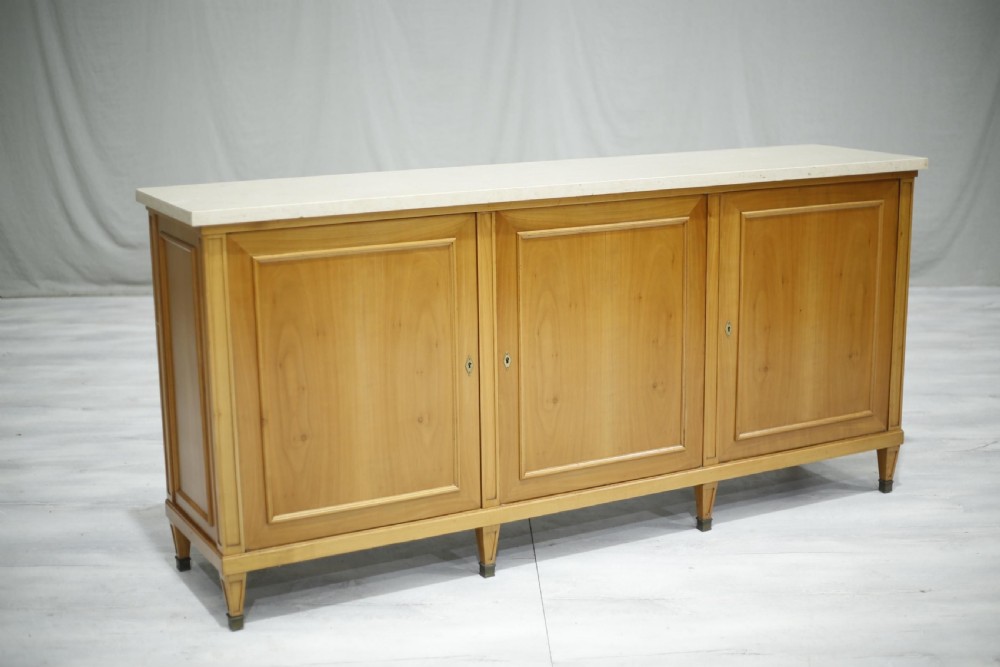 Early 20th century French stone topped sideboard View II