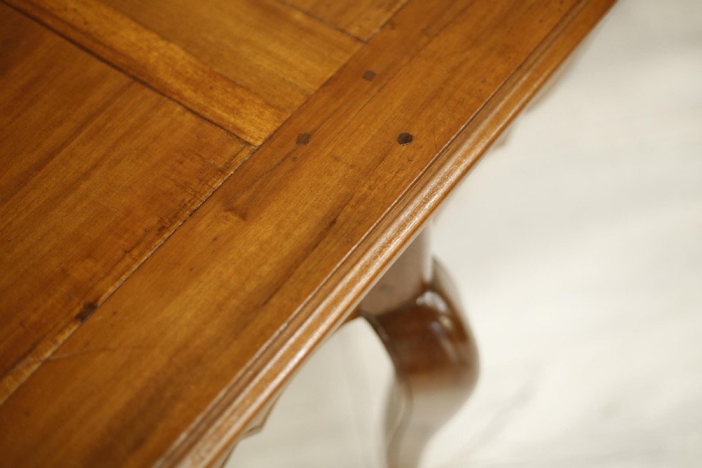 3m 20th century dining table with cabriole legs View VIII