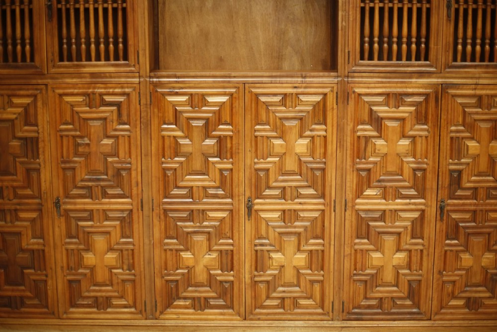 Early 20th century Spanish walnut cupboard View VII