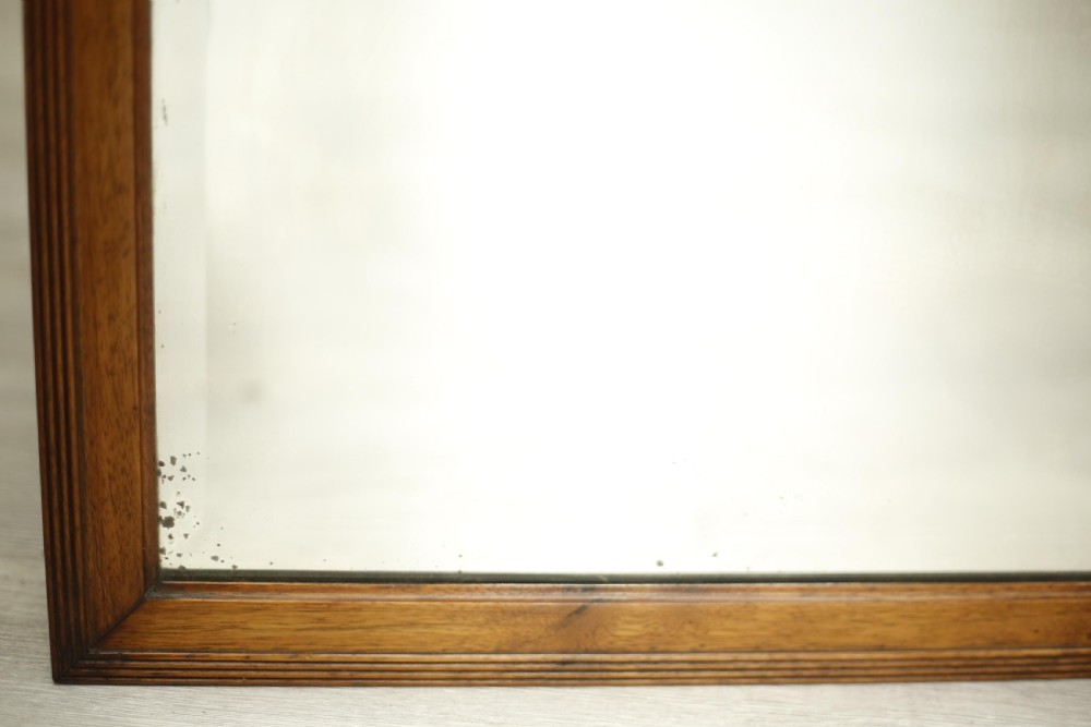 20th century oak tailors mirror with reeded detail View VII